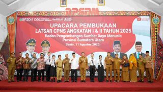 BPSDM Sumut Resmi Buka Latsar CPNS Angkatan I dan II 2025, Bekali ASN Muda dengan Integritas dan Profesionalisme