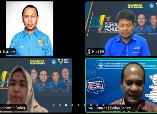 Peringati HSP, DPP KNPI Gelar Diskusi Publik Satu Bahasa
