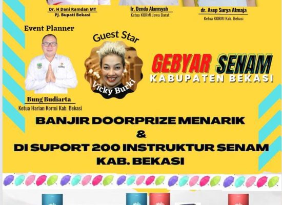 KORMI Akan Gelar Gebyar Senam Akbar Libatkan 10 Ribu Peserta.