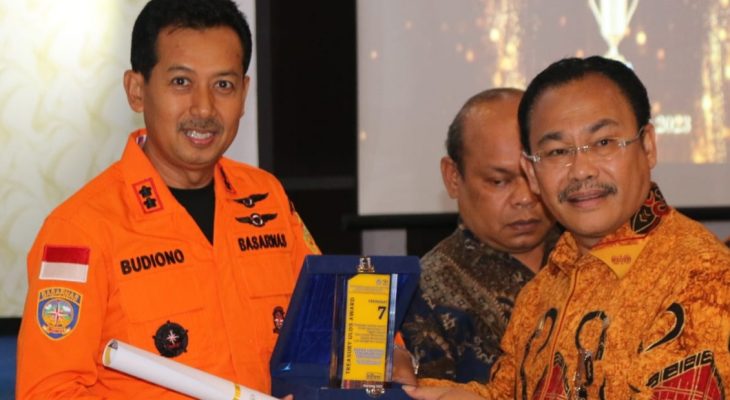 Basarnas Medan Jadi yang Terbaik Terapkan Keuangan Nontunai di Sumut