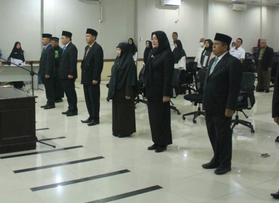 Lantik Tujuh Pejabat, Algafry: Jangan Sibuk Ngurusin Orang