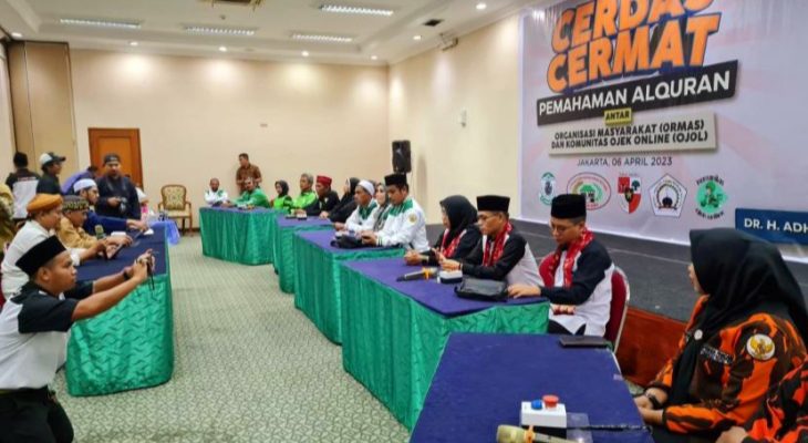 Adhyaksa Dault Gelar Cerdas Cermat Alquran antar Ormas dan Ojol