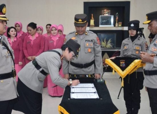 Vivick Tjangkung Mulai Pegang Tongkat Komando Polisi di Lembata