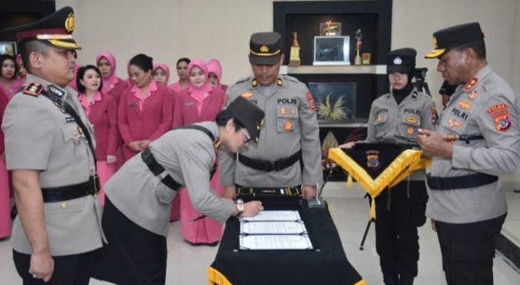 Vivick Tjangkung Mulai Pegang Tongkat Komando Polisi di Lembata