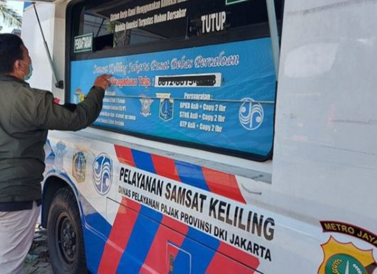 Polisi Operasikan 14 Gerai Samsat Keliling di Jakarta dan Sekitarnya
