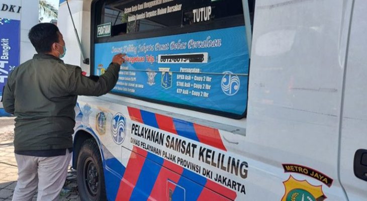 Polisi Operasikan 14 Gerai Samsat Keliling di Jakarta dan Sekitarnya