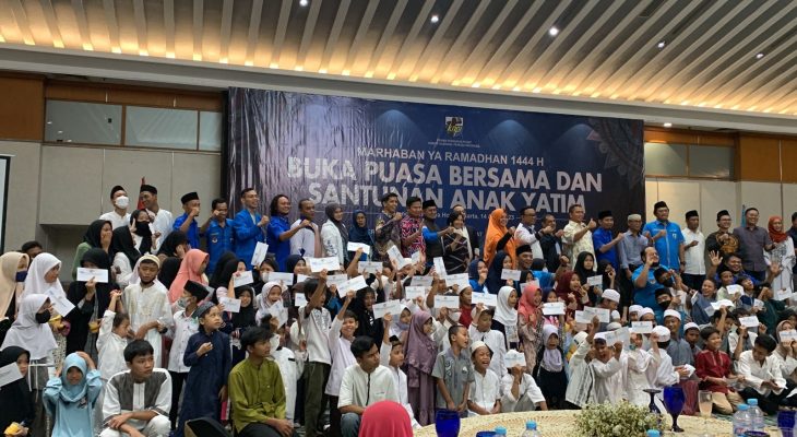 Merasa Berkewajiban, KNPI Ajak Bukber dan Santuni Ratusan Anak Yatim