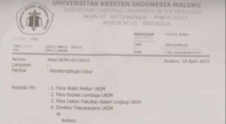 Ciderai Keberagaman, Hengky Herson Hetharia Didesak Mundur dari Rektor UKIM
