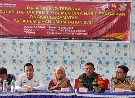Hasil Perbaikan, 355 Nama di DPS Patumbak Dinyatakan Tidak Memenuhi Syarat