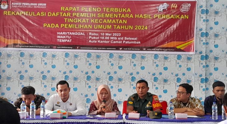 Hasil Perbaikan, 355 Nama di DPS Patumbak Dinyatakan Tidak Memenuhi Syarat