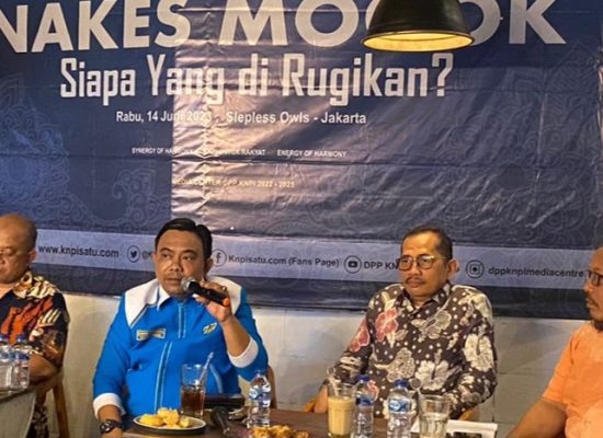 KNPI Kritik Keras RUU Kesehatan Minim Pelibatan Organisasi Profesi