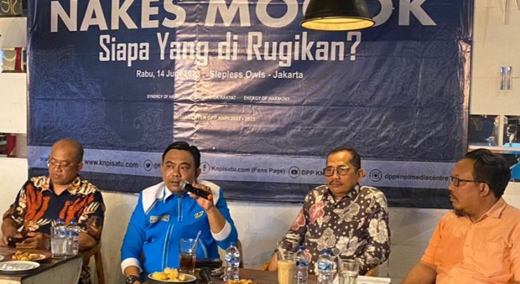 KNPI Kritik Keras RUU Kesehatan Minim Pelibatan Organisasi Profesi