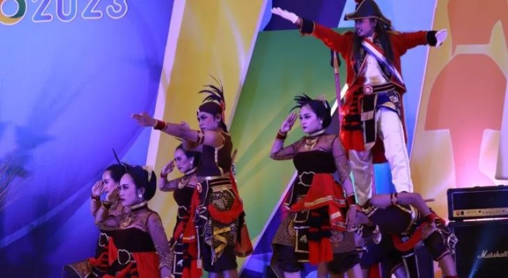 Tari Sang Pelopor Rajai Lomba Pentas Seni dan Budaya di Apkasi Otonomi Expo 2023