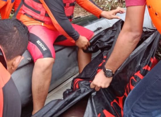 Jasad Robi Terdeteksi Sonar di Sungai Bilah Hilir Labuhan Batu