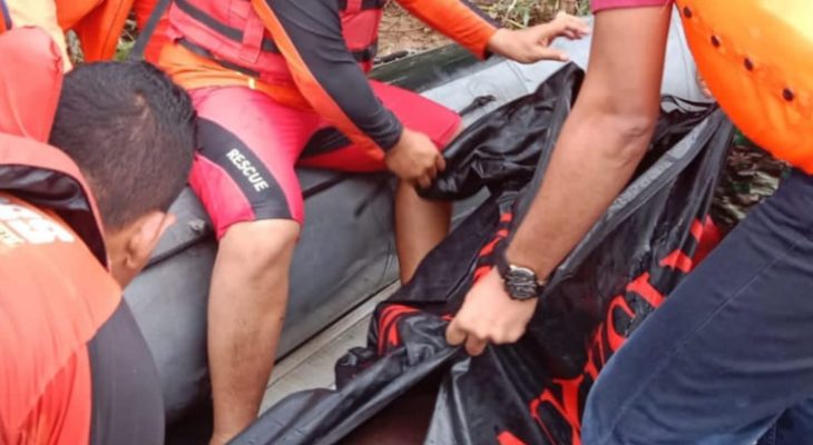 Jasad Robi Terdeteksi Sonar di Sungai Bilah Hilir Labuhan Batu
