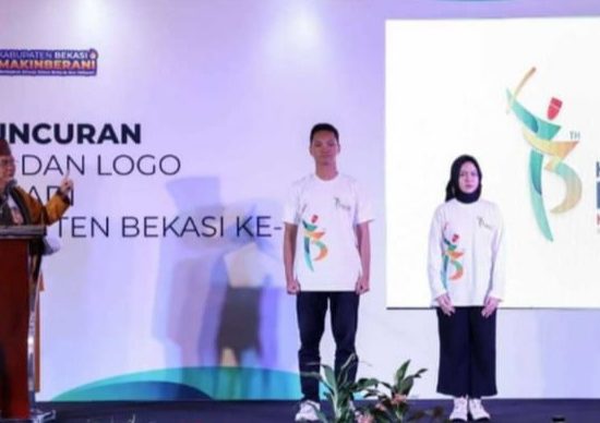 Gambar Unik Miftach Jadi Logo HUT Kabupaten Bekasi ke-73