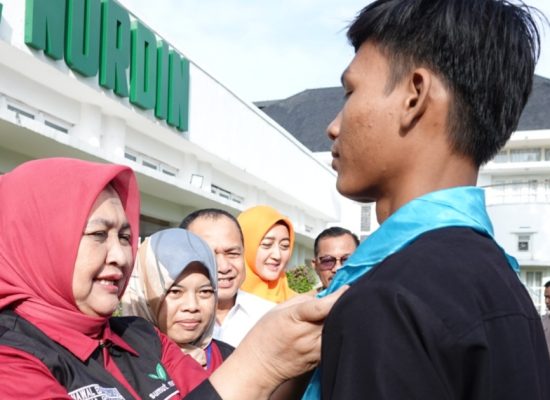 GPMB Lepas 217 Relawan Sumut Mengajar ke Tiga Daerah