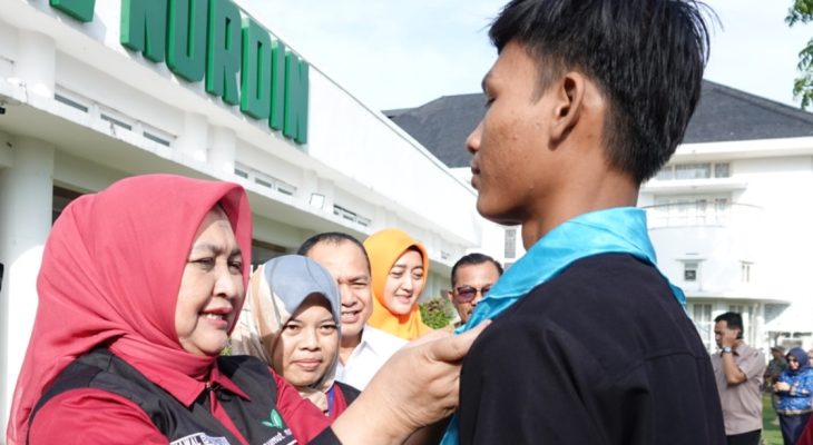 GPMB Lepas 217 Relawan Sumut Mengajar ke Tiga Daerah