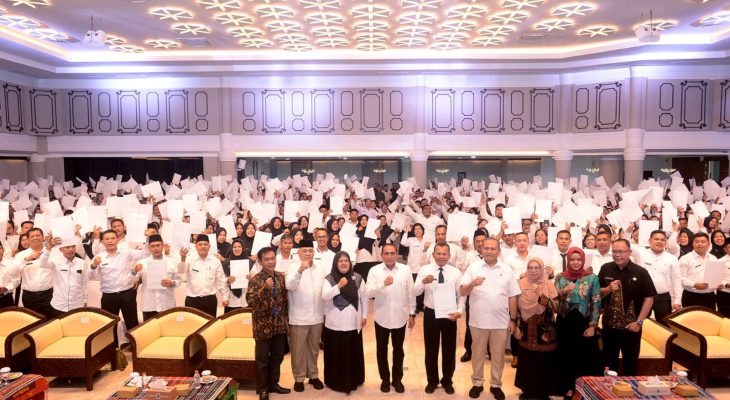 Pemprov Sumut Angkat Ratusan Guru Honor Berstatus P3K