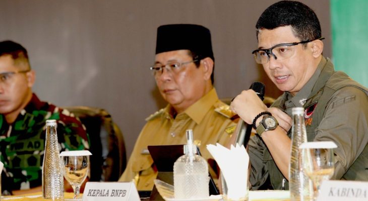 Darurat Karhutla, Kepala BNPB Panggil Para Petinggi Kalsel