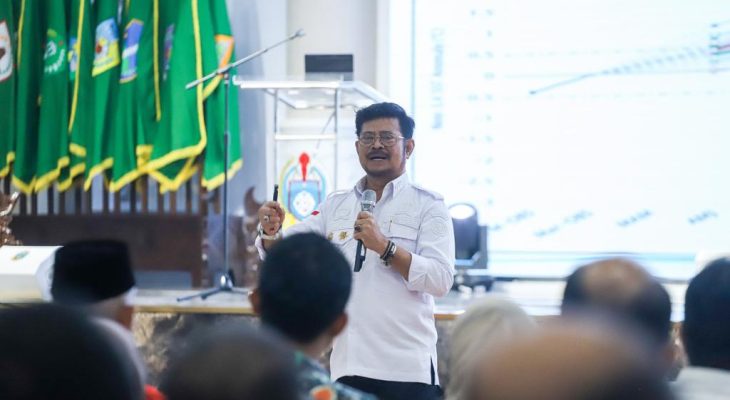 Hadapi El Nino, SYL Minta Sumut Bantu Siapkan 500 Ribu Hektare Lahan Pangan