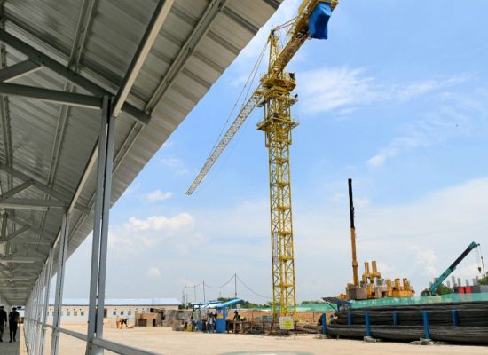 Pembangunan GOR Martial Art PON 2024 Baru Selesai 37%