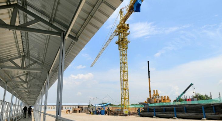 Pembangunan GOR Martial Art PON 2024 Baru Selesai 37%