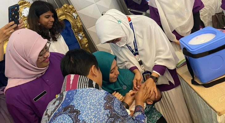 Pemprov DKI Memulai Vaksinasi Rotavirus Bayi dari Jakarta Timur