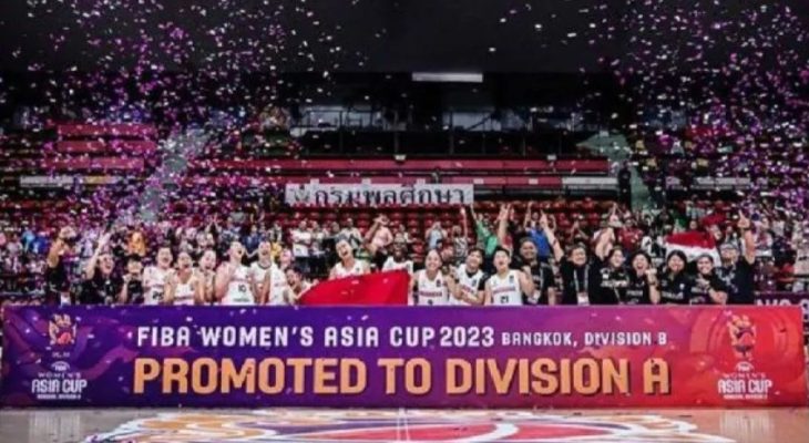 Tim Basket Putri Indonesia Juarai FIBA Women’s Asia Cup 2023 Division B