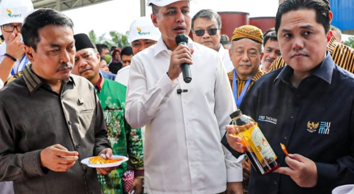 Pabrik Minyak Makan Merah Pertama di Indonesia akan Beroperasi pada September