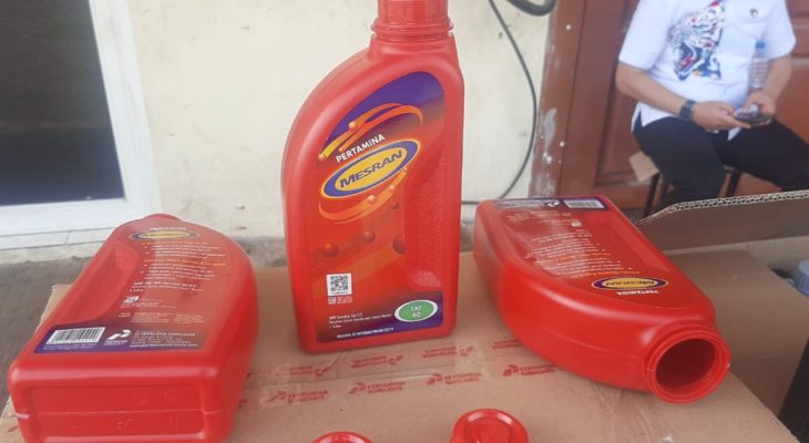 Polisi Buru Bos Home Industry Pemalsuan Oli Pertamina di Deliserdang