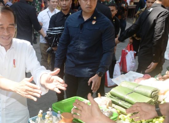 Dari Afrika, Jokowi Datang Lagi ke Sumut Cek Harga Bahan Pokok di Pasar