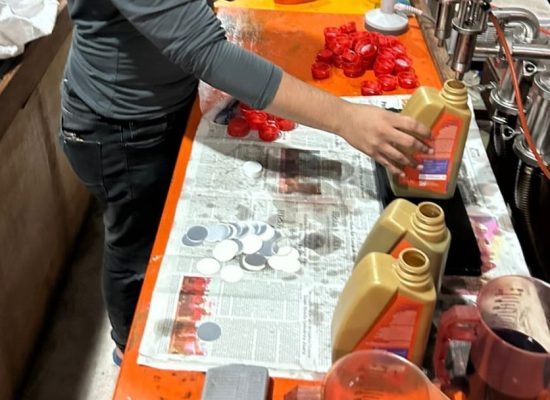 Pelaku Mampu Produksi 6.000 Botol dengan Omset Rp200 Juta