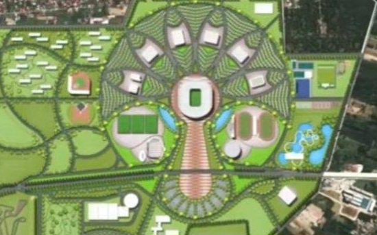 Proyek Pembangunan Stadion Utama Sport Centre Sumut Mulai Dikerjakan