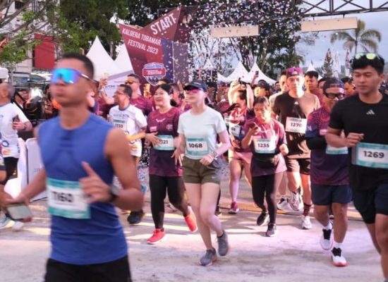 Klub Atletik Jaya Batangtoru Sabet Juara Maraton Kaldera Tobamar 2023