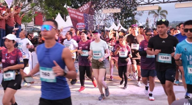 Klub Atletik Jaya Batangtoru Sabet Juara Maraton Kaldera Tobamar 2023