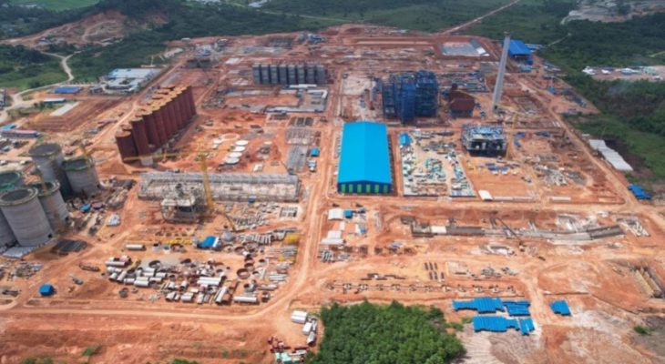 Progres Pembangunan Smelter Alumina di Mempawah Capai 68%