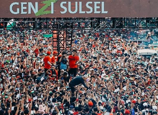 Massa di Jalan Sehat Perjuangan, Bukti Rakyat Sulsel ke Ganjar-Mahfud
