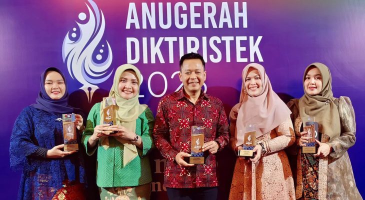USU Gondol Lima Penghargaan di Ajang Anugerah Diktiristek 2023