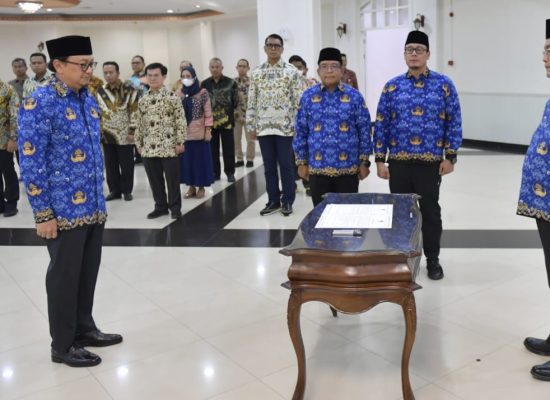 Bayu Rahadian Resmi Jabat Analis Kebijakan Ahli Utama Kemenpora