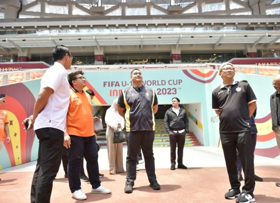 JIS Akan Digunakan Persija, Menpora Sambut Positif dan Berharap Ekosistem Sepak Bola Lebih Maju