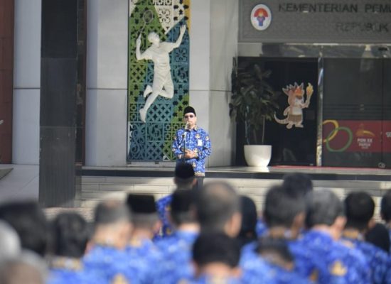 Kemenpora Gelar Apel Pagi Untuk Tingkatkan Semangat dan Integritas Kerja