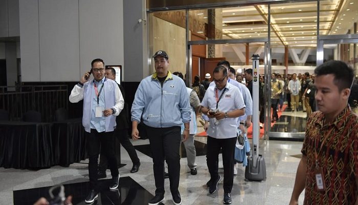 Menpora Dito Ariotedjo Hadiri Debat Cawapres Kedua di JCC Senayan