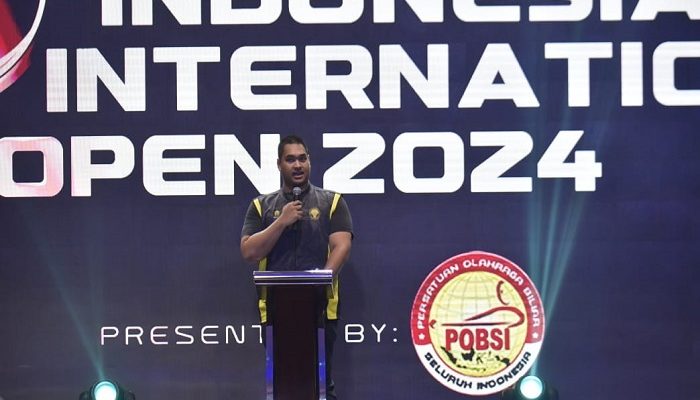 Menpora Dito Ariotedjo PB POBSI Sukses Gelar Indonesia International Open 2024