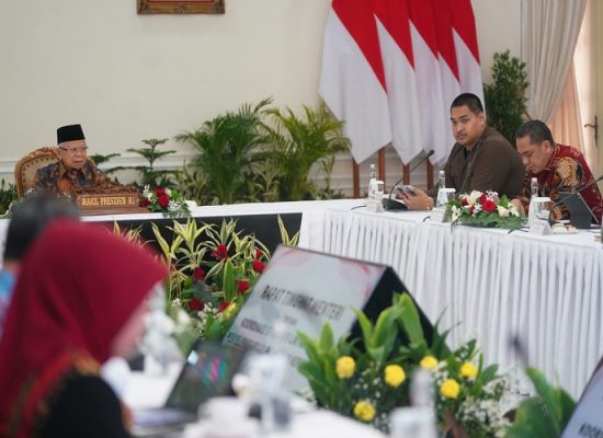 Saat Rapat Bersama Wapres Ma’ruf Amin, Menpora Dito Laporkan Progress Penyelenggaraan Pelayanan Kepemudaan