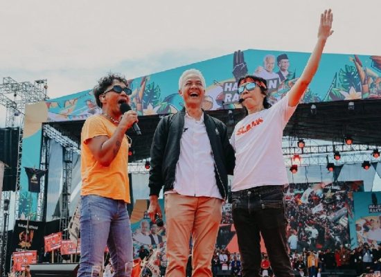 Gandeng Seniman Jalanan, Ganjar-Mahfud Ikon Inspirasi Menuju Indonesia Unggul