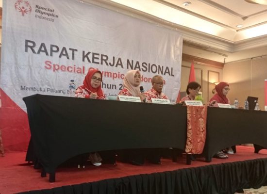 Dibahas di Rakernas, SOIna Ingin Perkuat Organisasi dan Tingkatkan Kepedulian pada Disabilitas Intelektual