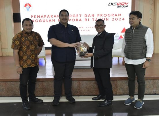 Menjadi Pembicara pada Forum Pimred Disway Group, Menpora : Media Merupakan Mitra Sejajar