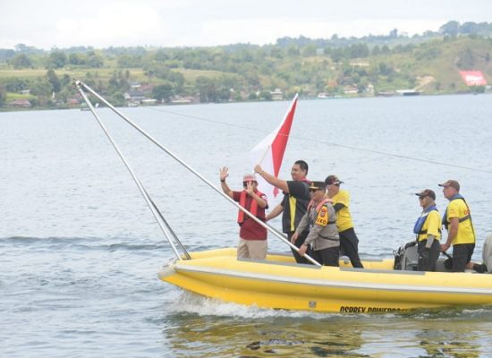 Menpora Pimpin Parade di Ajang F1 Powerboat 2024 Danau Toba