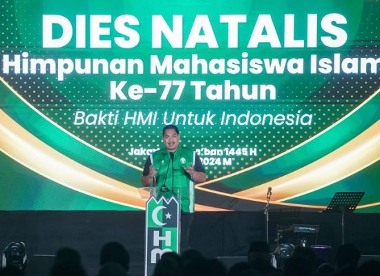 Hadiri Diesnatalis Ke-77 HMI, Menpora Sebut HMI Makin Muda dan Kekinian